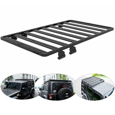 Jeep Wrangler JK Guter Clamp Mounting Aluminium Alloy Roof Rack Luggage Bracket Gear Platform