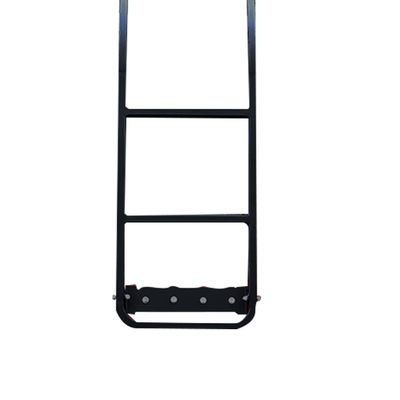 JEEP Universal 4 Runner Side Auto Aluminium Base Roof Rack Ladder z powłoką