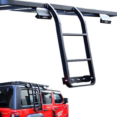 Uwolnij swój Wrangler JL Potencjalny Aluminium Dach Rack drabina dla samochodów 4x4