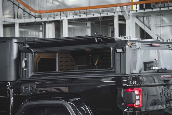 Aluminiowy stop ciężarowy pokrywa łóżko pickup Tonneau pokrywa wysoka pokrywa łóżko dla Jeep Gladiator