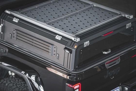 Aluminiowy stop ciężarowy pokrywa łóżko pickup Tonneau pokrywa wysoka pokrywa łóżko dla Jeep Gladiator