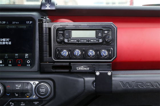 Uniwersalny panel przełącznika pojazdu twardy anodowany panel przełącznika 4x4