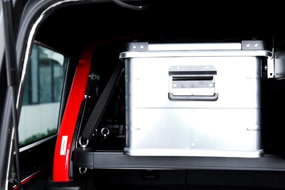 Wrangler JL/JK Samochodowe półki z bagażnikami Czarne półki z bagażnikiem dla SUV-ów