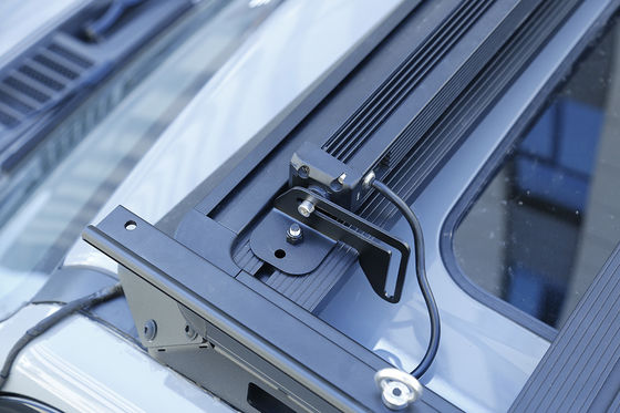 Czarne oprawy na dachu SUS304 Led Light Bar Mounts