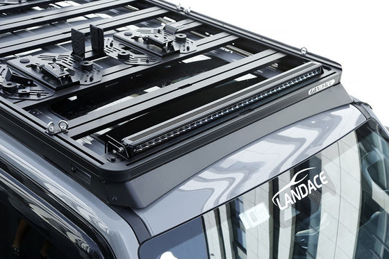 Czarne oprawy na dachu SUS304 Led Light Bar Mounts