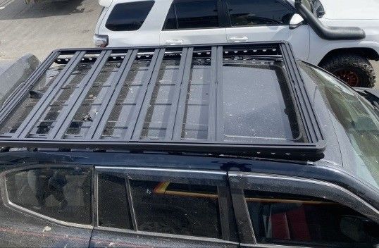 4x4 Akcesoria zewnętrzne pojazdów Aluminiowy stojak dachowy z powierzchnią pokrytą warstwą wysokiej i proszkowej
