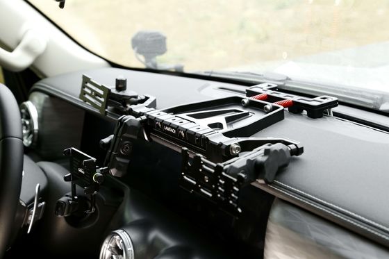 Czarny aluminium stopu centralnej konsole uchwyt telefon komórkowy dla GWM zbiornika 300