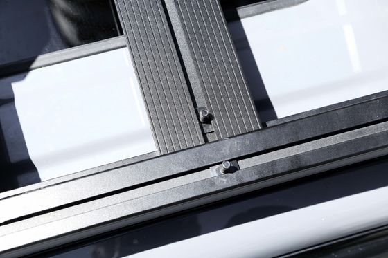 Włókna dachowe Czarny stop aluminium Uniwersalne stojaky dachowe samochodowe Bar krzyżowy 28kg