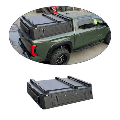 Wytrzymały Aluminiowy Stop Twardego Typu Pokrycie Łóżka Ciężarówki Pokrycie Tonneau dla Toyoty Tundra 2023