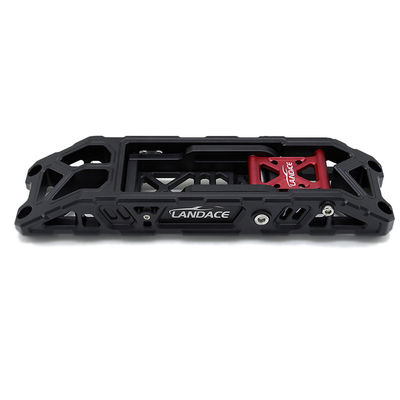 Czarny Czerwony Aluminiowy Pedal do Pięści Jeep Wrangler JL 4x4