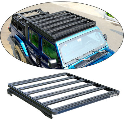 Universal Aluminium 4x4 Accesories Pickup Truck Roof Rack for Jeep JT Luggage Rack