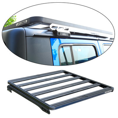 Universal Aluminium 4x4 Accesories Pickup Truck Roof Rack for Jeep JT Luggage Rack