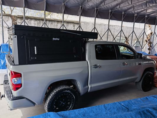 Wodaodporny system stojaków łóżkowych do samochodów ciężarowych z stali do dachówek Toyota Tacoma i okładzin z twardego dachu