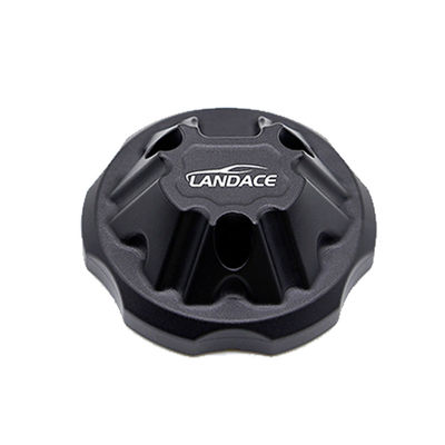 Czarny CNC Aluminium Radio Antenna Base Cover dla Jeep Wrangler JK Bezproblemowa instalacja