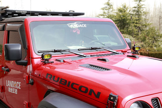 Czarny CNC Aluminium Radio Antenna Base Cover dla Jeep Wrangler JK Bezproblemowa instalacja