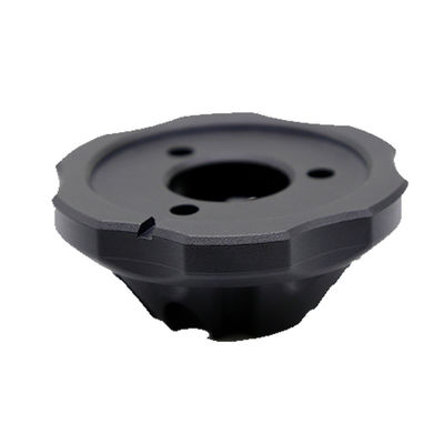 Czarny CNC Aluminium Radio Antenna Base Cover dla Jeep Wrangler JK Bezproblemowa instalacja