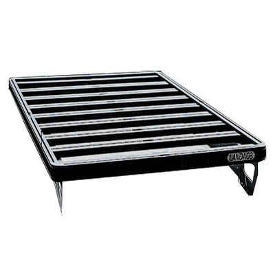 Czarny stojak dachowy dla Toyota FJ Cruiser 4x4 Akcesoria samochodowe terenowe w stopzie aluminium