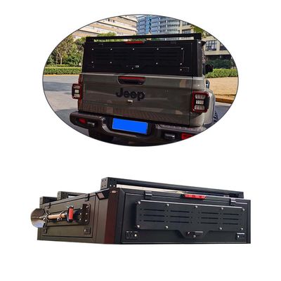 117 Czarne pokrycie łóżka z stopów aluminium dla Tundry Dodge RAM GMC i TOYOTA Tundra