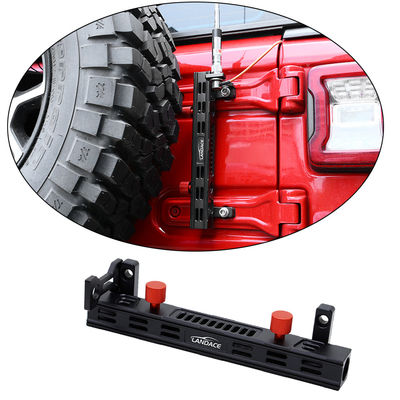 Jeep Wrangler JL JK 2012-2023 Flagpole Hitch Mount z wysokowytrzymałym stopem aluminium