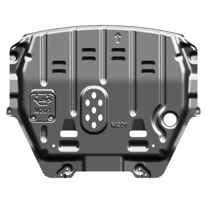 Czarne powłoki powłoki 3D Motor Protector Cover Skid Plate dla ochrony MINI-R