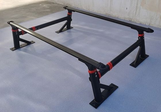 Wysoki aluminium ciężarówki łóżko stojak Roll Bar do przenoszenia dłuższych przedmiotów na Jeep