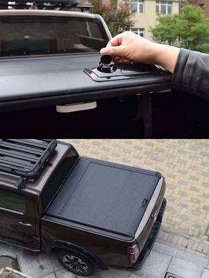 Wykonanie operacji &quot;Roll Up Operation Hard Type Car Offroad Universal Aluminium Folding Truck Bed Cover&quot;