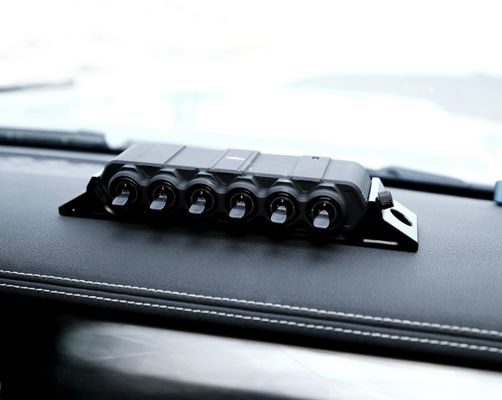 Bezprzewodowy panel przełącznika automatycznego 6 gangów LED Panel przełącznika pojazdu