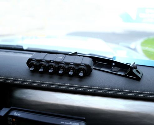 Bezprzewodowy panel przełącznika automatycznego 6 gangów LED Panel przełącznika pojazdu