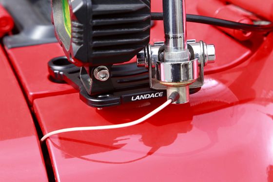 Zestaw aluminium A-Pillar Hood Mount Light Brackets dla Jeep Wrangler JL 134*107*25mm