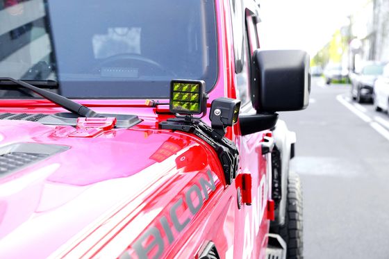 Jeep JL Czarny Jeep Aluminiowy stop LED Oświetlenie jazdy
