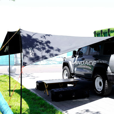 4 osoby Twardy skórkowy dachowy namiot aluminiowy