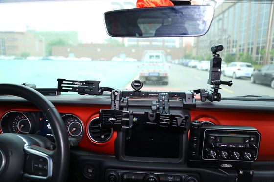 JEEP Płytka rozdzielcza posiadacz telefonu komórkowego Aluminium Center Dash Mount
