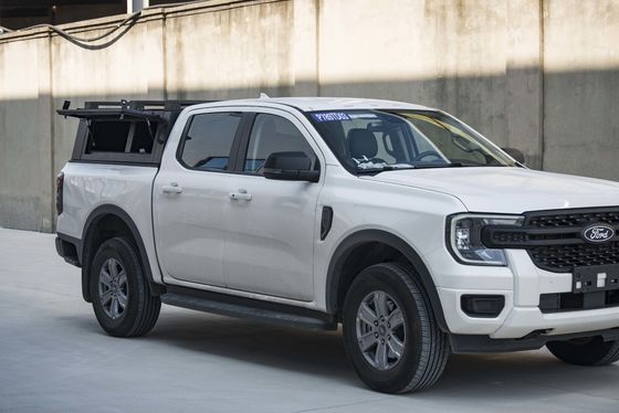 JMC DADAO 4x4 Pickup Truck z baldachimem, wysoki, czarny, malowany proszkowo, Camper, półwysokie łóżko