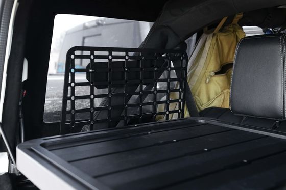Jeep Wrangler JK Rear Gate Trunk Shelf z powłoką proszkową i wbudowaną półką do przechowywania