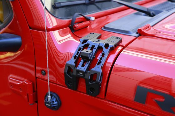 OEM akceptowany wysokiej stopni aluminium LED oświetlenie kierownicze uchwyt na słupek montaż dla Jeep JL