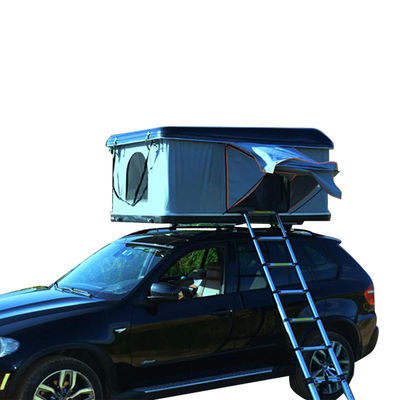 Ciemno-szary trójkąt Clamshell dach Top namiot 4x4 dach namiot twarda powłoka