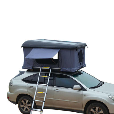 Ciemno-szary trójkąt Clamshell dach Top namiot 4x4 dach namiot twarda powłoka