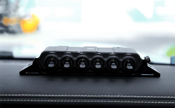 Elektroniczny system przekaźnika 6 Gang LED Panel sterowania samochodem dla akcesoriów terenowych