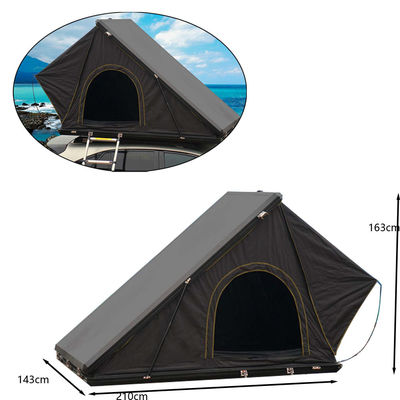 Tkanina Oxford 4x4 Offroad Outdoor Camping Uniwersalny aluminiowy namiot na dachu z twardą skorupą z klapką