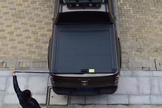 Wodoszczelny Czarny Aluminiowy Składany Twardy Pokrycie Łóżka dla ISUZU D MAX OEM