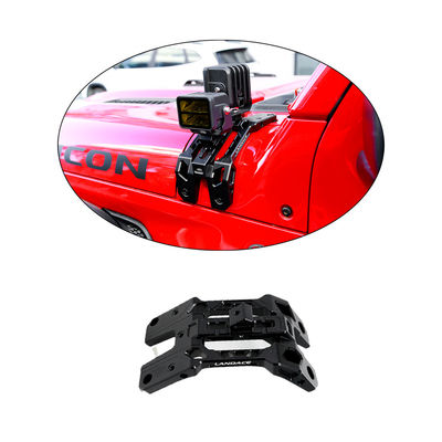 Aluminiowy stop A Pillar Light Bracket Black Jeep Jl A Pillar Light Mounts