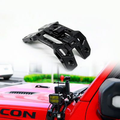 Aluminiowy stop A Pillar Light Bracket Black Jeep Jl A Pillar Light Mounts