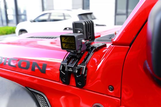 Aluminiowy stop A Pillar Light Bracket Black Jeep Jl A Pillar Light Mounts