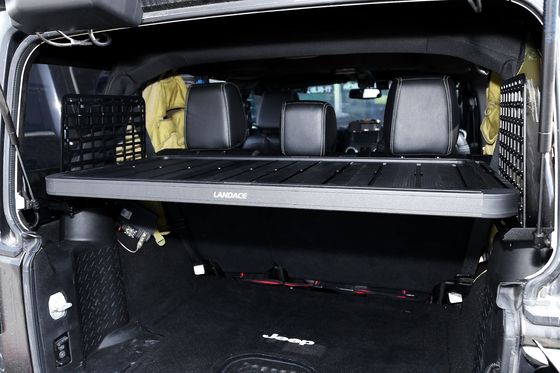 Jeep Wrangler JK tylna brama bagażnik bagażnik magazyn wewnątrz półki wbudowany i trwały projekt