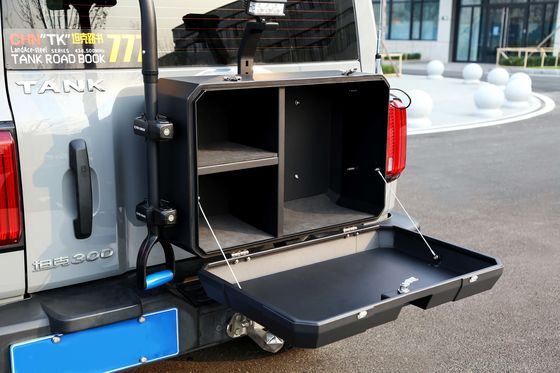 Nowy projekt powłoki silnikowej Wrangler tylna brama zewnętrzna skrzynia magazynowa dla zbiornika 300 BJ40 dla Wrangler JL JK Tank 300 BJ40