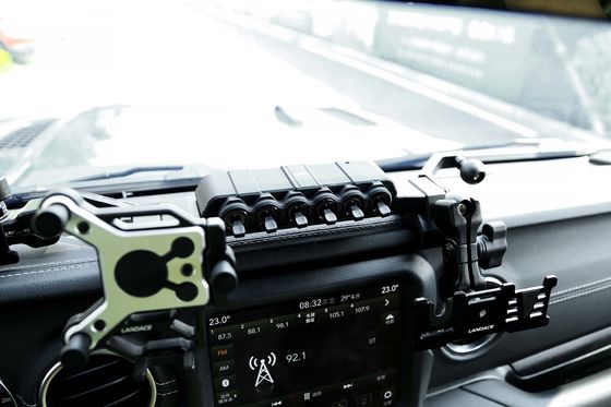 Czarny wielofunkcyjny zestaw 4x4 Wrangler JL