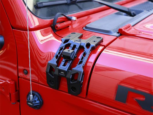 Wrangler Off-Road Silver Light Mounting Brackets z wysoce CNC Machined Design