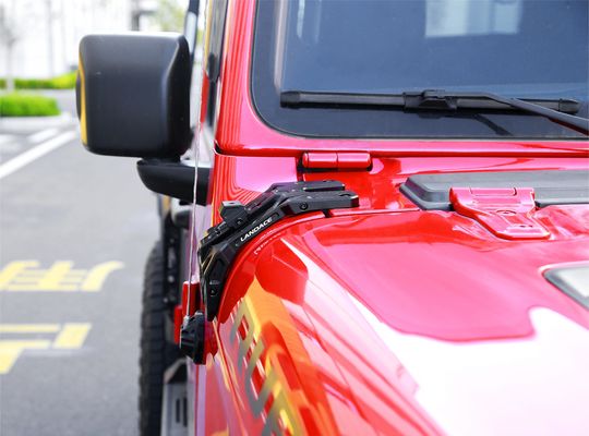 4x4 Akcesoria zewnętrzne pojazdów CNC Stosowane uchwyty do montażu świetlnego dla Jeep Wrangler