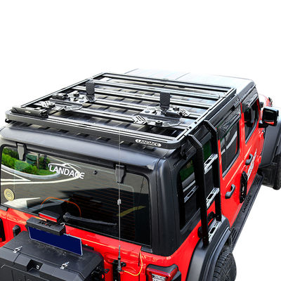18-23 Wrangler Rubicon Jeep Side Ladder Trwały materiał stalowy do przygód terenowych