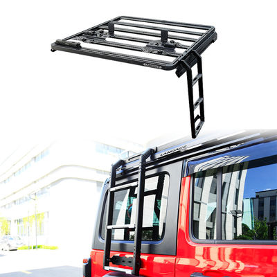 18-23 Wrangler Rubicon Jeep Side Ladder Trwały materiał stalowy do przygód terenowych